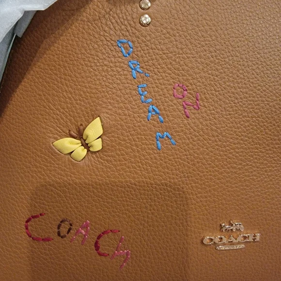 Coach Diary Embroidery Katy Satchel - Picture 9 of 13